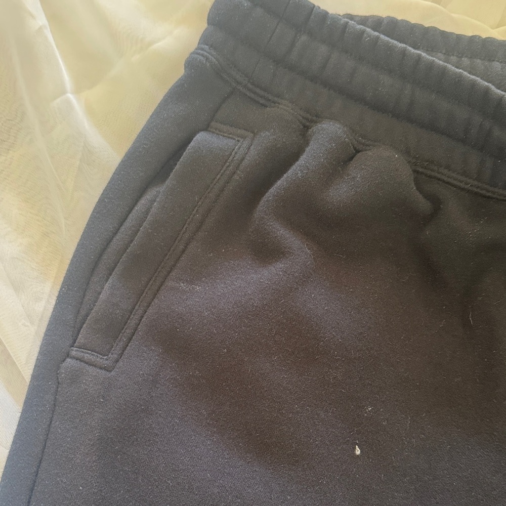 Fabletics Black Drawstring Sweatpants - M - Picture 3 of 4
